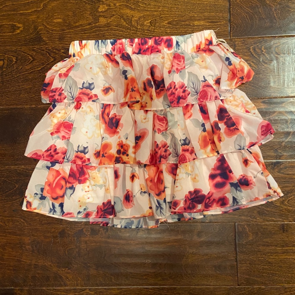 Floral skirt